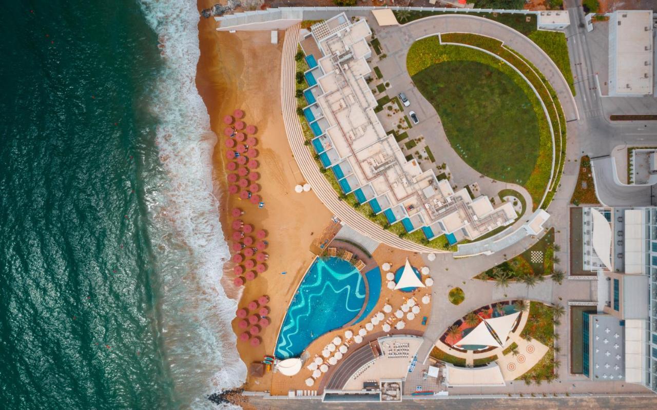 Royal M Al Aqah Beach Resort By Gewan Exterior photo Aerial view of the resort
