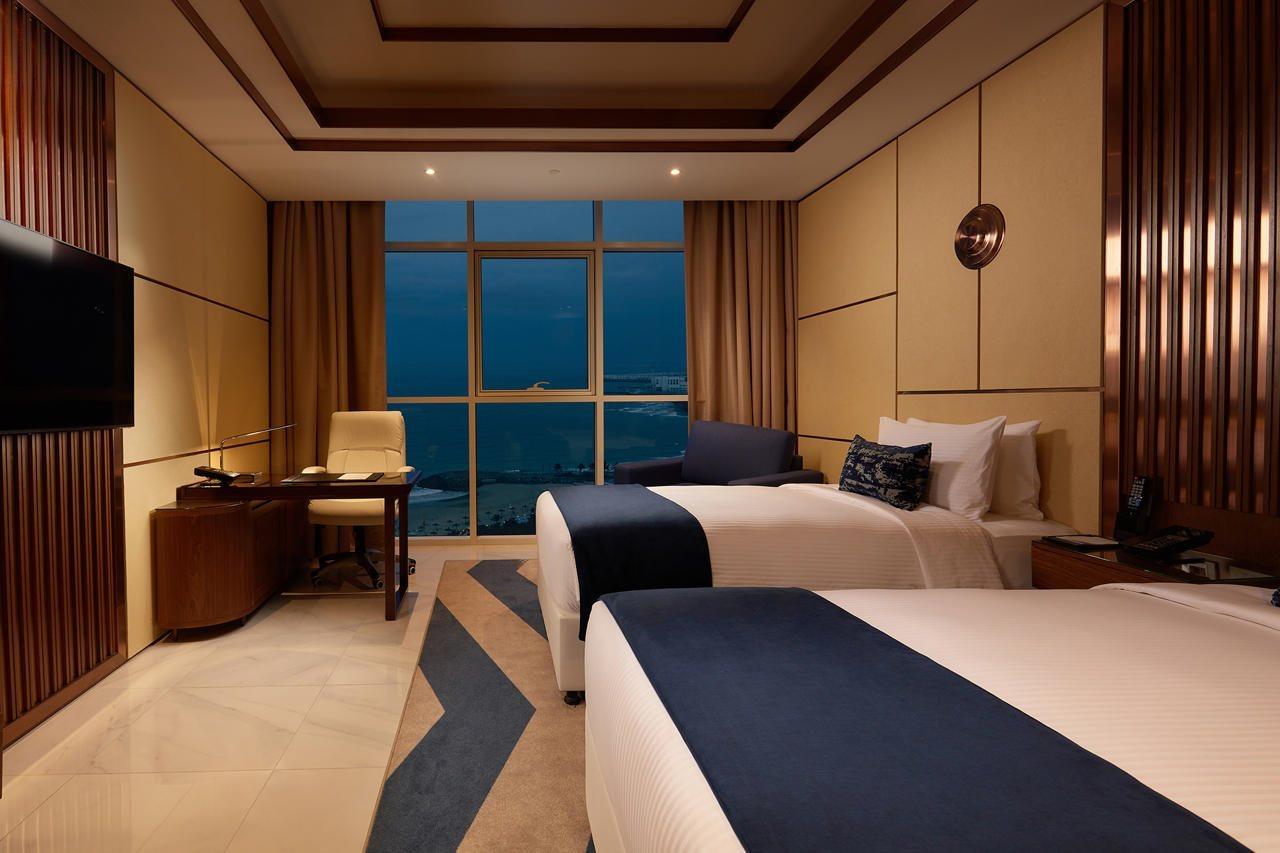 Royal M Al Aqah Beach Resort By Gewan Exterior photo Deluxe Room