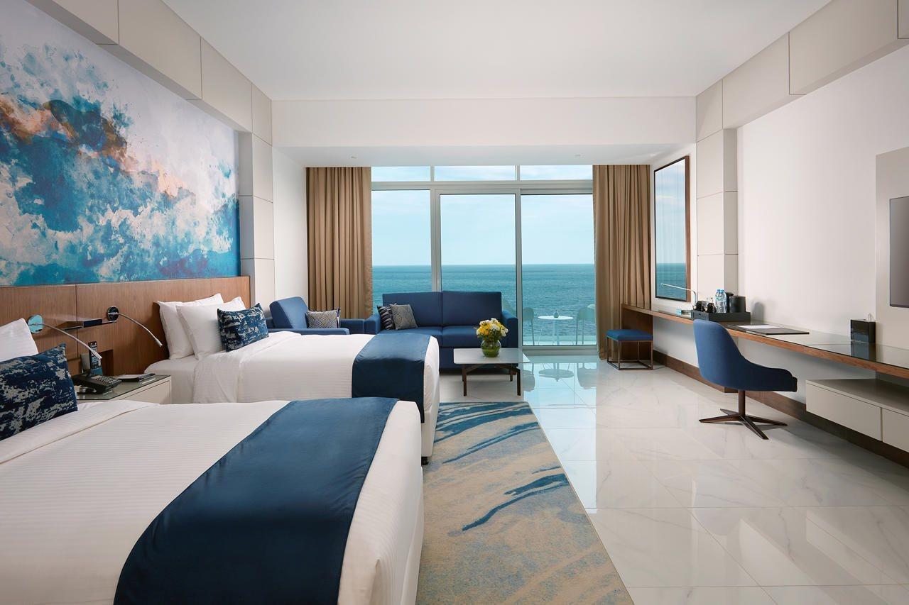 Royal M Al Aqah Beach Resort By Gewan Exterior photo Deluxe Ocean View Room